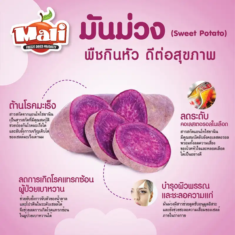 มันม่วงฟรีซดราย